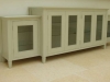 Painted low cabinet